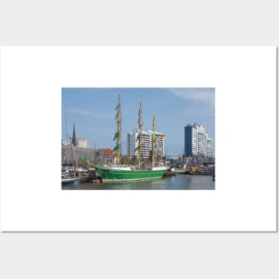 Germany; Bremerhaven; City; Sail; Bremen; Sailing ship; Tall ship Posters and Art